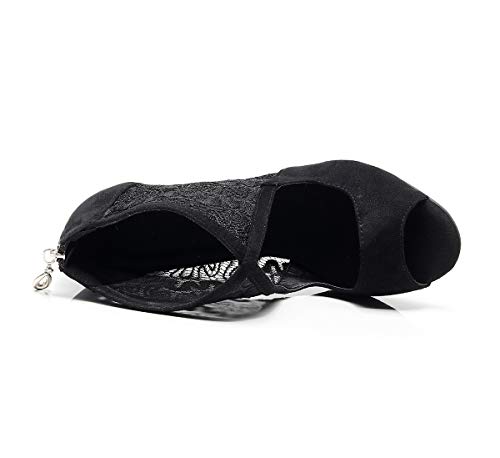 Goettin Latin Dance Hall Punta Abierta Sexy Modelo Fiesta Tango Zapatos 10 cm Tacones Altos