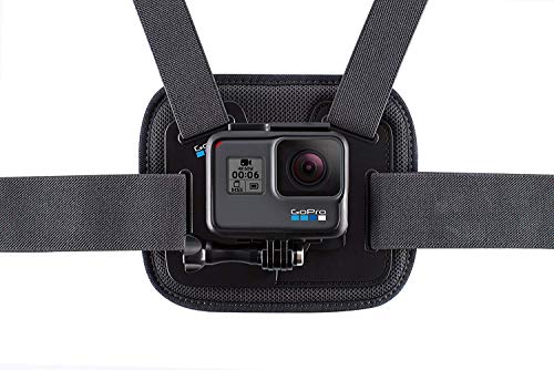 Gopro Chesty V2 Soporte de Alto Rendimiento para el Pecho (Accesorio Oficial Gopro), Negro