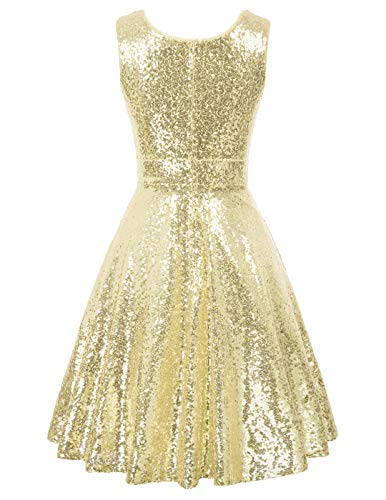 GRACE KARIN Mujer Vestido Elegante Años 50 Vestido de Lentejuelas Rockabilly Clásico L CL011061-1