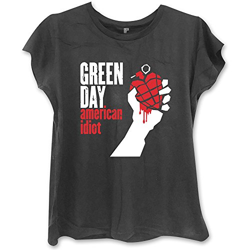 Green Day American Idiot ladies Camiseta Licencia oficial Chica (L)