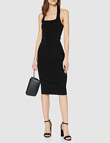 Guess Senara Dress Sweater Vestido de cóctel, Negro, M para Mujer