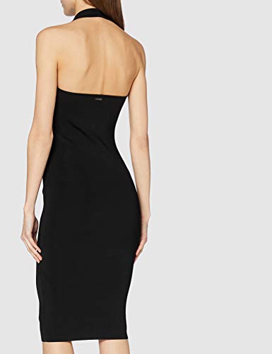 Guess Senara Dress Sweater Vestido de cóctel, Negro, M para Mujer