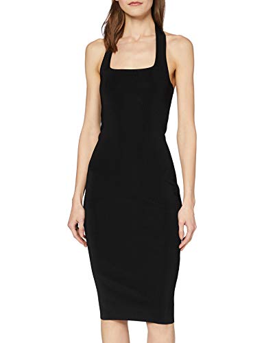 Guess Senara Dress Sweater Vestido de cóctel, Negro, M para Mujer