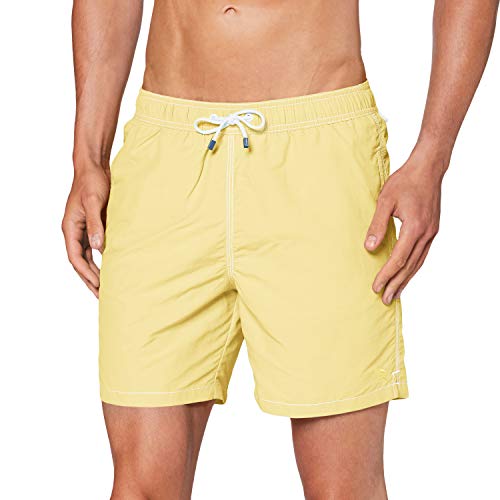 Hackett London Solid Volley Pantalones Cortos, Amarillo (0bpvibrant YLW 0bp), Small para Hombre