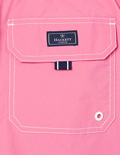 Hackett Solid Volley Pantalones Cortos, Rosa (Blossom 391), X-Large para Hombre