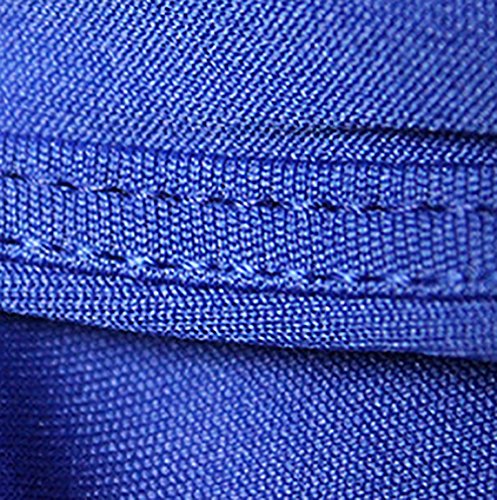 HaiDean Monos De Vestir Mujer Fiesta Largos Verano Sin Mangas V Modernas Casual Cuello Pantalones Anchos Joven Moda Color Solido Mono Largo Jumpsuits For Women (Color : Azul, Size : M)