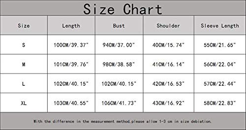 HaiDean Mujer Gabardina Elegante Otoño Invierno Caliente Largos Windbreaker Modernas Ca