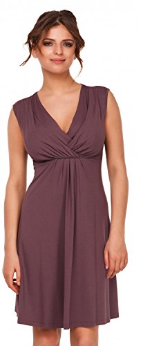 Happy Mama Boutique vestido de Mujer negro Capuchino Medium