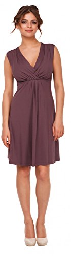 Happy Mama Boutique vestido de Mujer negro Capuchino Medium