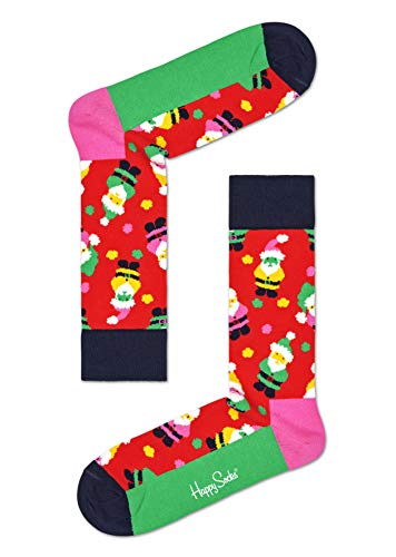 Happy Socks Happy Christmas Sock Calcetines, Multi, 4-11 (41-46) Unisex Adulto