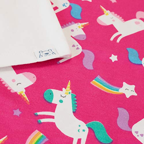 Harry Bear Pijamas de Manga Larga para niñas Unicornio Ajuste Ceñido Multicolor 12-13 Años