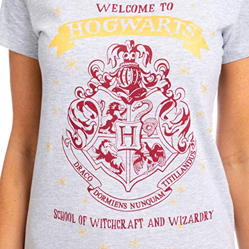 HARRY POTTER Pijama para Mujer Hogwarts Rojo Medium