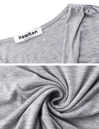 Hawiton Pijama de Lactancia Invierno Ropa Premamá Embarazadas Algodón Mangas Largas