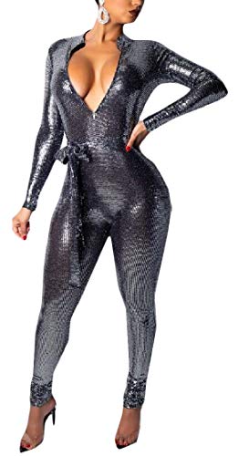 H&E - Mono - para Mujer Plateado Plata M