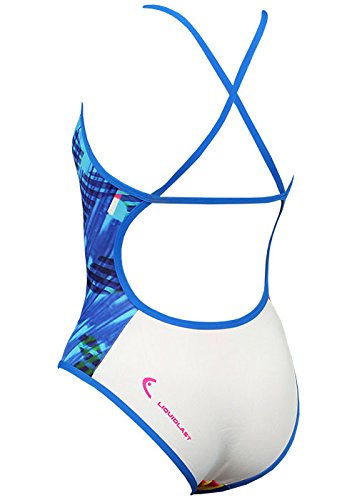 HEAD - 45226142WH/392 : Bañador mujer espalda abierta TROPIC BYTE Lady