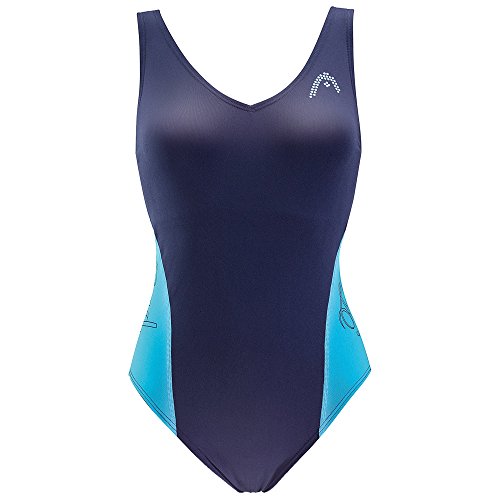 Head SWS Twirl PBT - Bañador para Mujer, Color Azul/Azul, Talla 42