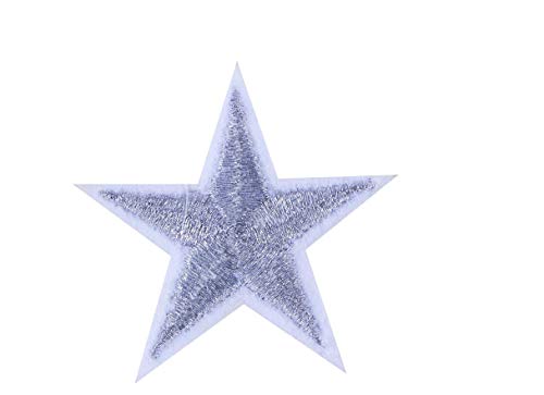 HEALLILY - Parches termoadhesivos con Forma de Estrellas para Manualidades, Camiseta, Vaqueros, Ropa, Bolsos, 10 Unidades