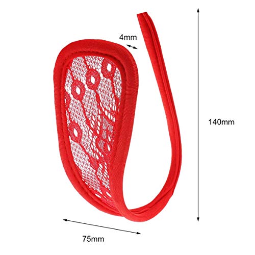 heekpek 3 Pack Tangas Mujer Invisible Sexy Cordón Mujeres Bragas C-String Tanga Abierto Tangas C Lenceria Erótica Atractiva Braguitas Mujer Ropa Interior