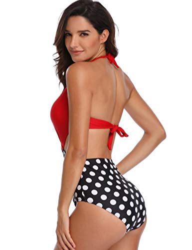 heekpek Sexy Mujer Top Bikini Push Up Trajes de Baño Bikini 1 Pieza Talle Alto 12 Pieza Tallas Grandes para Mujer Bikini Sets