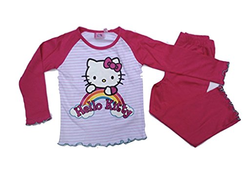 Hello Kitty Pijama rosa. rojo 128