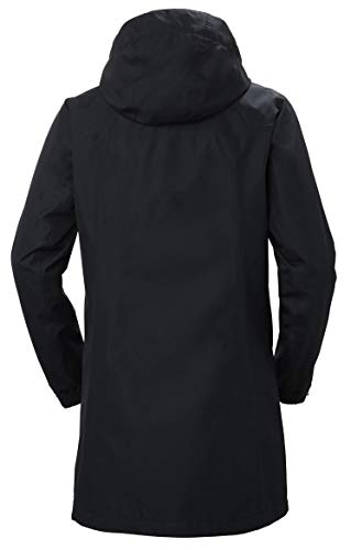 Helly Hansen Aden Larga Aislado Impermeable Chaqueta de Invierno, Mujer, Azul Marino, M
