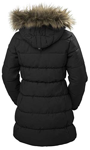 Helly Hansen Blume Chaqueta De Fumador Repelente Al Agua Aislado Parka Invierno, Mujer, Negro, S