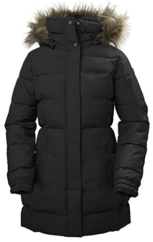 Helly Hansen Blume Chaqueta De Fumador Repelente Al Agua Aislado Parka Invierno, Mujer, Negro, S