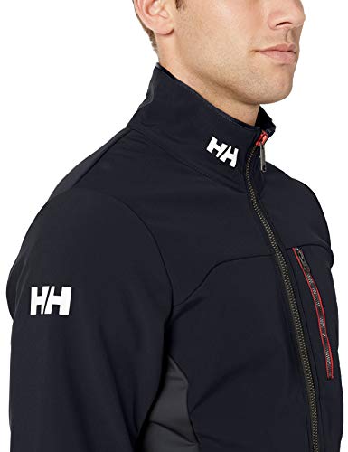 Helly Hansen Crew Chaqueta deportiva, Hombre, Azul (Azul Navy), Large (Tamaño del fabricante:L)