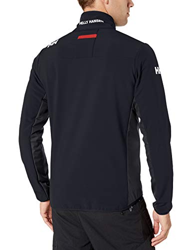 Helly Hansen Crew Chaqueta deportiva, Hombre, Azul (Azul Navy), Large (Tamaño del fabricante:L)