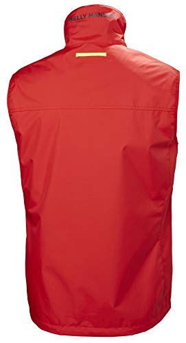 Helly Hansen Crew Vest, Chaleco deportivo para Hombre, Rojo (Rojo 222), Medium