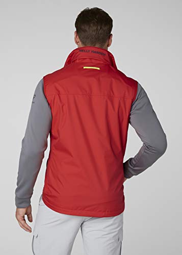 Helly Hansen Crew Vest, Chaleco deportivo para Hombre, Rojo (Rojo 222), Medium