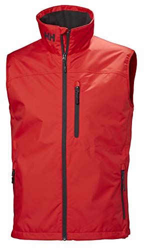 Helly Hansen Crew Vest, Chaleco deportivo para Hombre, Rojo (Rojo 222), Medium