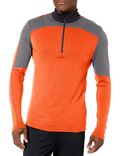 Helly Hansen HH LIFA Merino 1/2 Zip Camiseta, Naranja (Naranja 226), XXL para Hombre