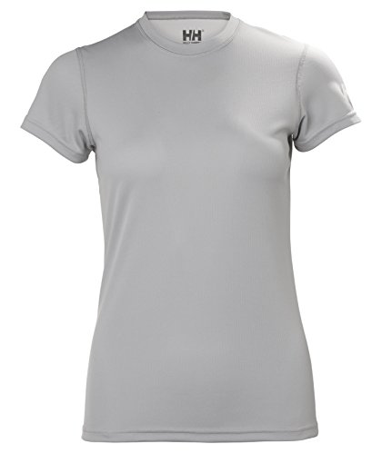 Helly Hansen HH Tech tee Camiseta Deportiva Manga Corto, Mujer, Ebony, M