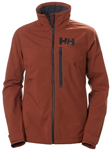 Helly Hansen Hydropower Racing Midlayer Waterproof Insulated Tech Jacket Abrigo de vestir, 793 Redwood Melange, XL para Mujer