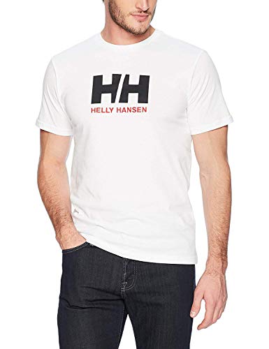 Helly Hansen Logo T-shirt Camiseta de manga corta hecha de algodón, con logo HH en el pecho
