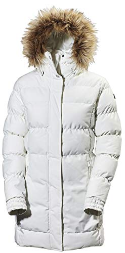 Helly Hansen Parka W Blume Puffy para Mujer, Mujer, Color Off White, tamaño FR: M (Manufacturer's Size: M)