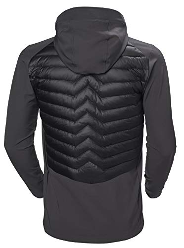 Helly Hansen Verglas Light Chaqueta De Pluma con Capucha, Hombre, Negro, XL