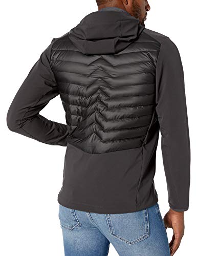 Helly Hansen Verglas Light Chaqueta De Pluma con Capucha, Hombre, Negro, XL