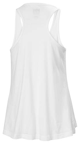 Helly Hansen W HH Logo Singlet Camiseta De Tirantes, Mujer, White, S