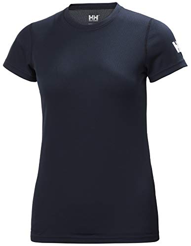 Helly Hansen W HH Tech T-Shirt Camiseta, Mujer, Navy, M