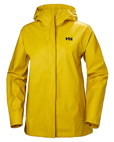 Helly Hansen W Loke Jacket Chaqueta Impermeable, Mujer, Amarillo, L