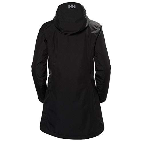 Helly Hansen W Long Belfast Chaqueta, Mujer, Negro (Black), S