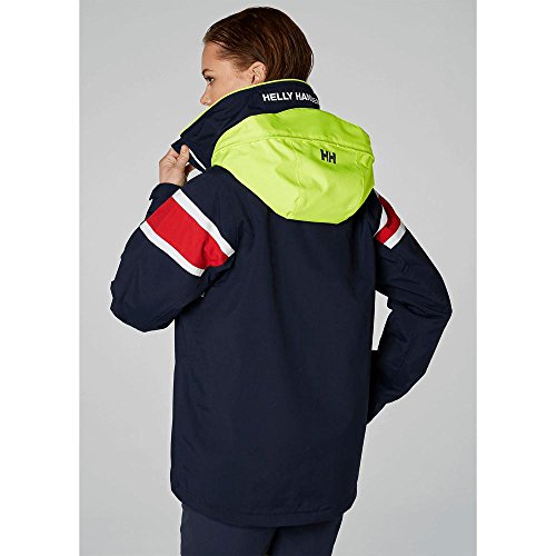 Helly Hansen W Salt Jacket Chaqueta deportiva, Mujer, Azul (Azul 597), Large (Tamaño del fabricante:L)