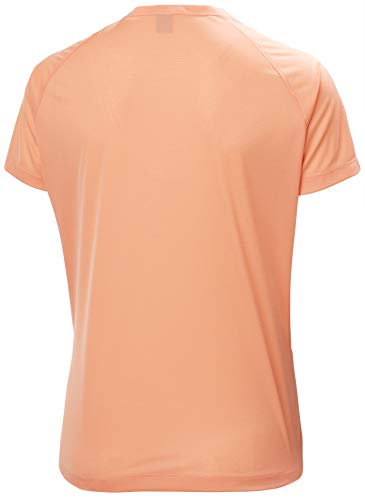 Helly Hansen W Verglas Pace T-Shirt Camiseta, Mujer, Melon, M
