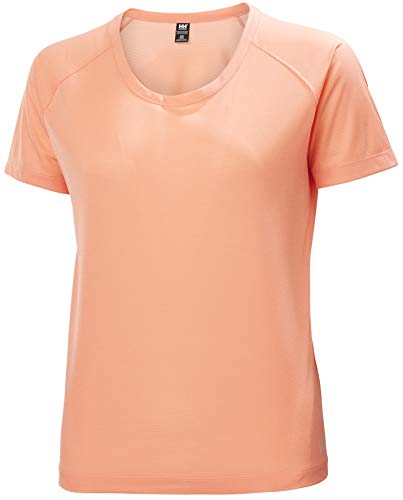 Helly Hansen W Verglas Pace T-Shirt Camiseta, Mujer, Melon, M