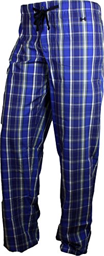 HOM Carlton Trousers-Pantalon Chaine & Trame Parte Inferior del Pijama, Multicolore (Carreaux Bleus), XX-Large para Hombre