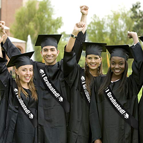 HOWAF Sombrero de graduación 2020, Birrete graduacion Adulto y Banda Graduación, Celebrar el Fin de Estudios en Universitario