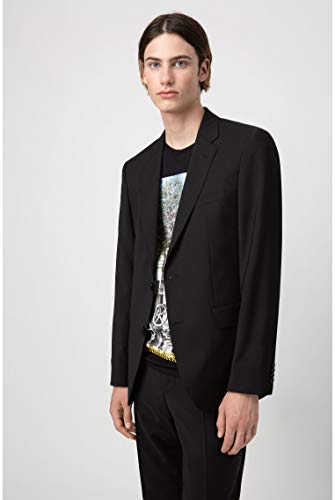 HUGO Jeffery181s Chaqueta de Traje, Negro (Black 001), 54 para Hombre