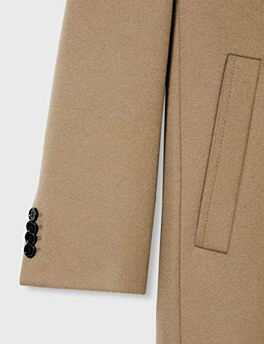 HUGO Malte2041 Dress Coat, Color marrón Claro (238), 46 para Hombre